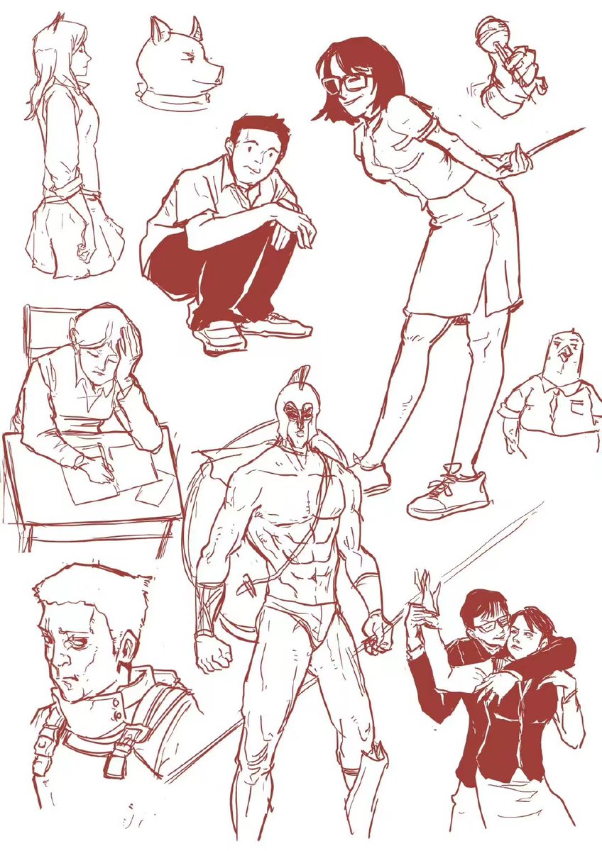 随意发点速写练习吧。
#sketch  #김정기 #KimJungGi