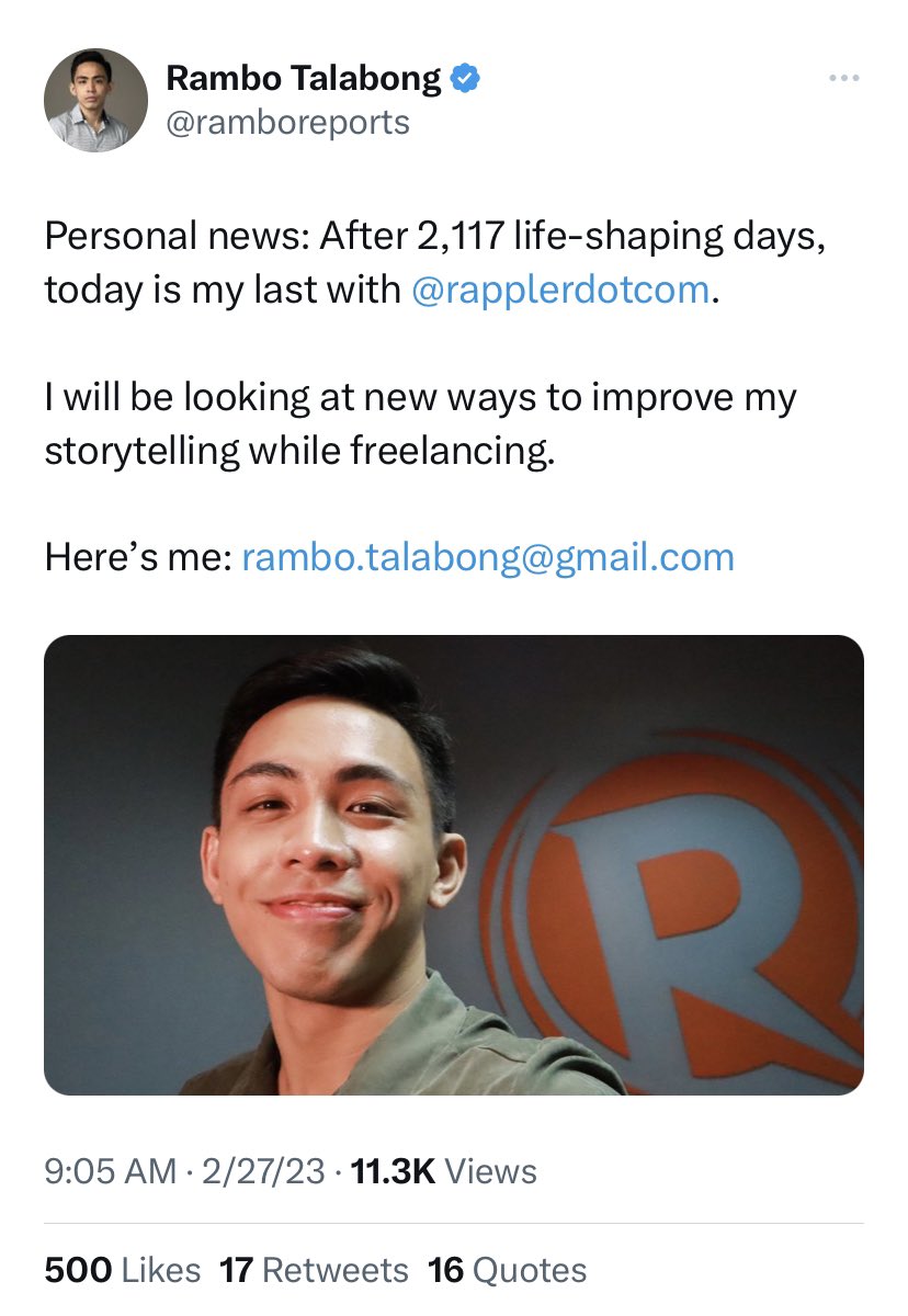 isa-isa na silang umaalis sa Rappler 👀
