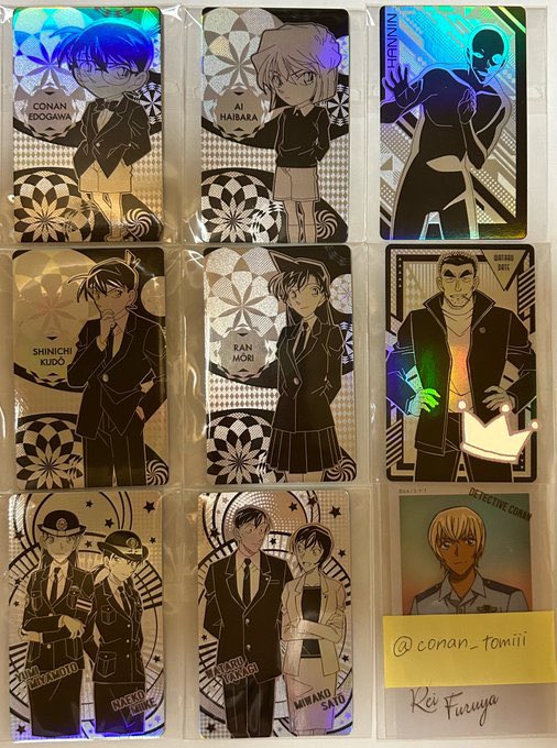 conan_tomiii's tweet photo. @tos 
名探偵コナン 交換 譲渡
ちぢませ隊 ホロピカカード メタリックカード クリアカード シール ミニブロマイド

【譲】画像1〜6

【求】画像7 ＞ 定価＋送料（PayPay）
譲渡→👑印付きのものは、1点につき同種の無印2点を含むお取引

交換→当方複数:1も可能です。 https://t.co/sGxDrQQFIa