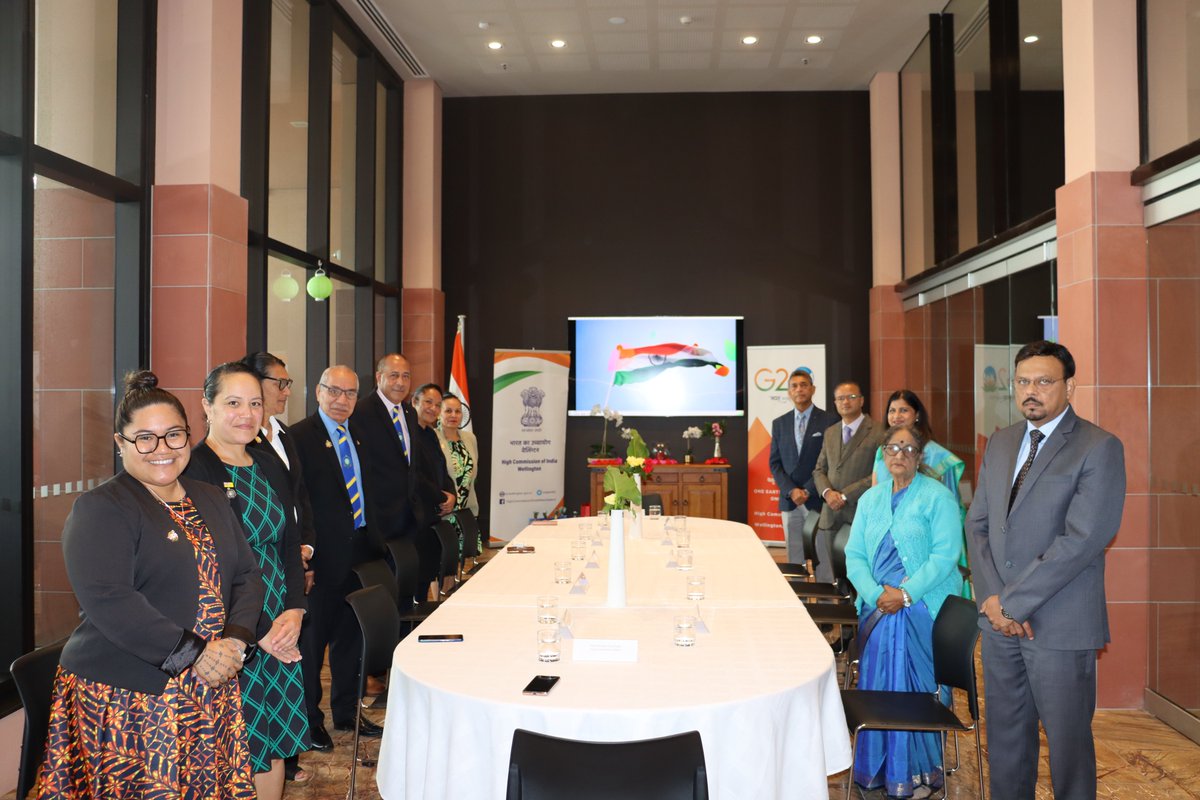 India in New Zealand tweet media