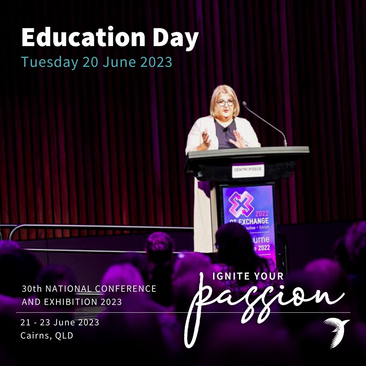 Academics and educators – #OTAUS2023 Education Day registrations now open! Attend this pre-conference event, held 20 June, to discuss challenges and opportunities for OT education in Aus. Member Special ends 28 Feb! Register ➡️otausevents.com.au otausevents.com.au/otaus2023/regi…