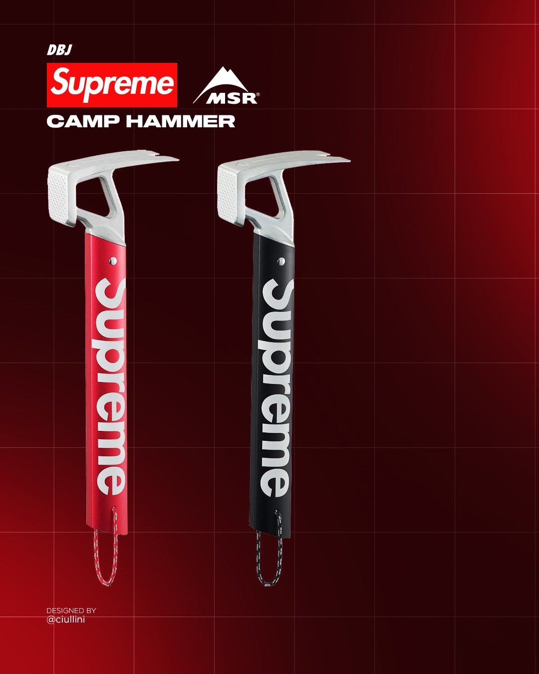 Supreme MSR Camp Hammer Black Red ハンマー | www.victoriartilloedm.com