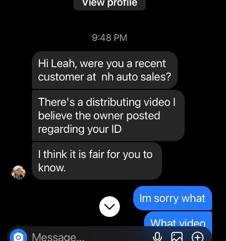 Imposter_Edits's tweet photo. The guy posted the video himself, so nobody brought this on him other than himself.
someone who saw his post was kind enough to inform her. https://t.co/RUPUmvg0X7