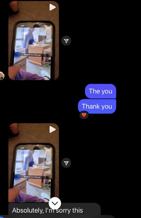 Imposter_Edits's tweet photo. The guy posted the video himself, so nobody brought this on him other than himself.
someone who saw his post was kind enough to inform her. https://t.co/RUPUmvg0X7