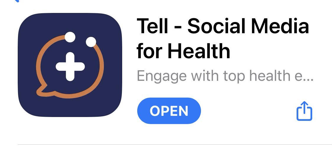 SallyTaylorDPT's tweet photo. Excited to explore a new social media platform for health care providers and consumers! Tell Health! Check it out today! @APTAcsm https://t.co/ata8Xz5eA0