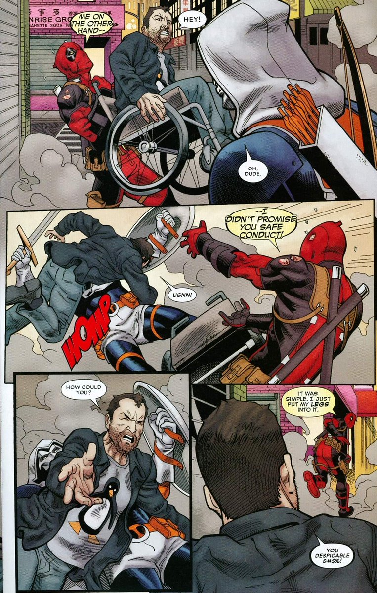 Hey <a href="/Marvel/">Marvel Entertainment</a>. Snark may be all in good fun, but this is ableist garbage. I don't care if <a href="/RealHughJackman/">Hugh Jackman</a> is back playing my favorite mutant. I'm now committed to seeing the new movie fail in every way possible way. #Ableism #boycott #Deadpool3 #MarvelComics