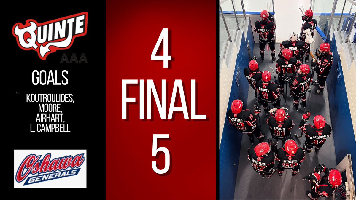 Quinte Red Devils U15 tweet media