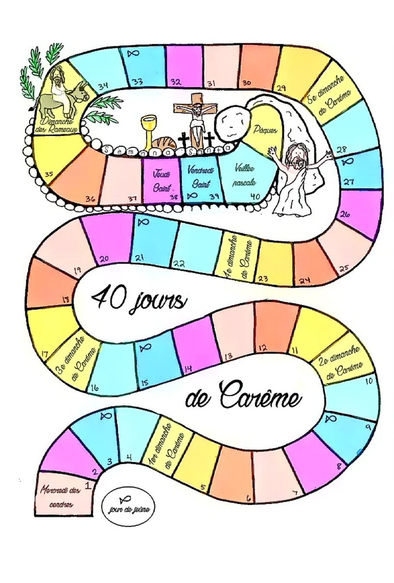 elodiec0203's tweet photo. Petit #calendrier du Carême ludique à #imprimer pour les #enfants !
Je souhaite un bon carême à tous nos petits chrétiens et à leurs familles
#Careme2023 https://t.co/KOPoLcAySs