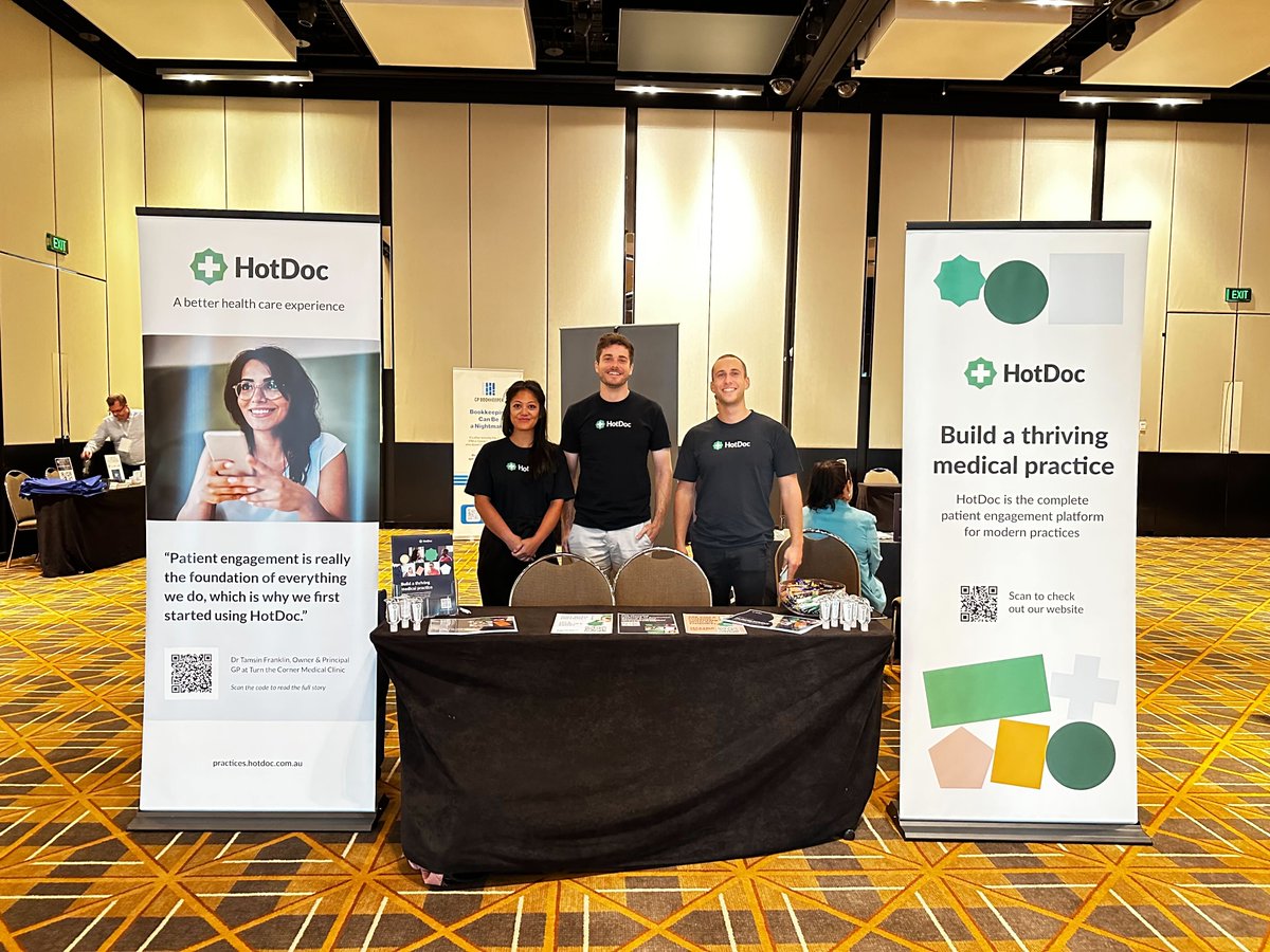 It was so great to be a part of the SGPO Conference 2023 The GP Futurama - thanks to the event organisers and also a huge thank you to all who came along and said hello to the team! 

#SGPO #SMC #GPFuturama #hotdoc #gp #healthcare #patientexperience
