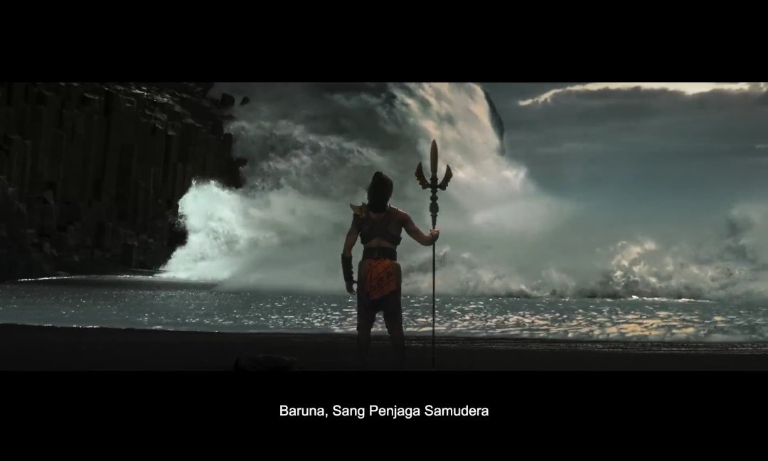 majasoka's tweet image. Baruna diambil dari mitologi hindu dan Jawa Kuno.

Dalam mitologi Hindu beliau dikenal dengan Varuna , dalam jawa Batara Baruna disebut sebagai Dewa Penjaga Lautan.

Dalam pementasan wayang , Betara Baruna biasanya bisa ditemui dalam Lakon Arjunasasra Cangkrama Samodra