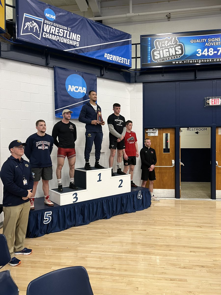 NewmanWrestling's tweet photo. Jace Fisher places 2nd! 

Dylan Sheler places 4th, Jevin Foust and Hunter Dietrich place 6th

JD Johnson ends his career on top, winning his final ever match taking 5th! 

#JetPower✈️ https://t.co/f6UEckkgii