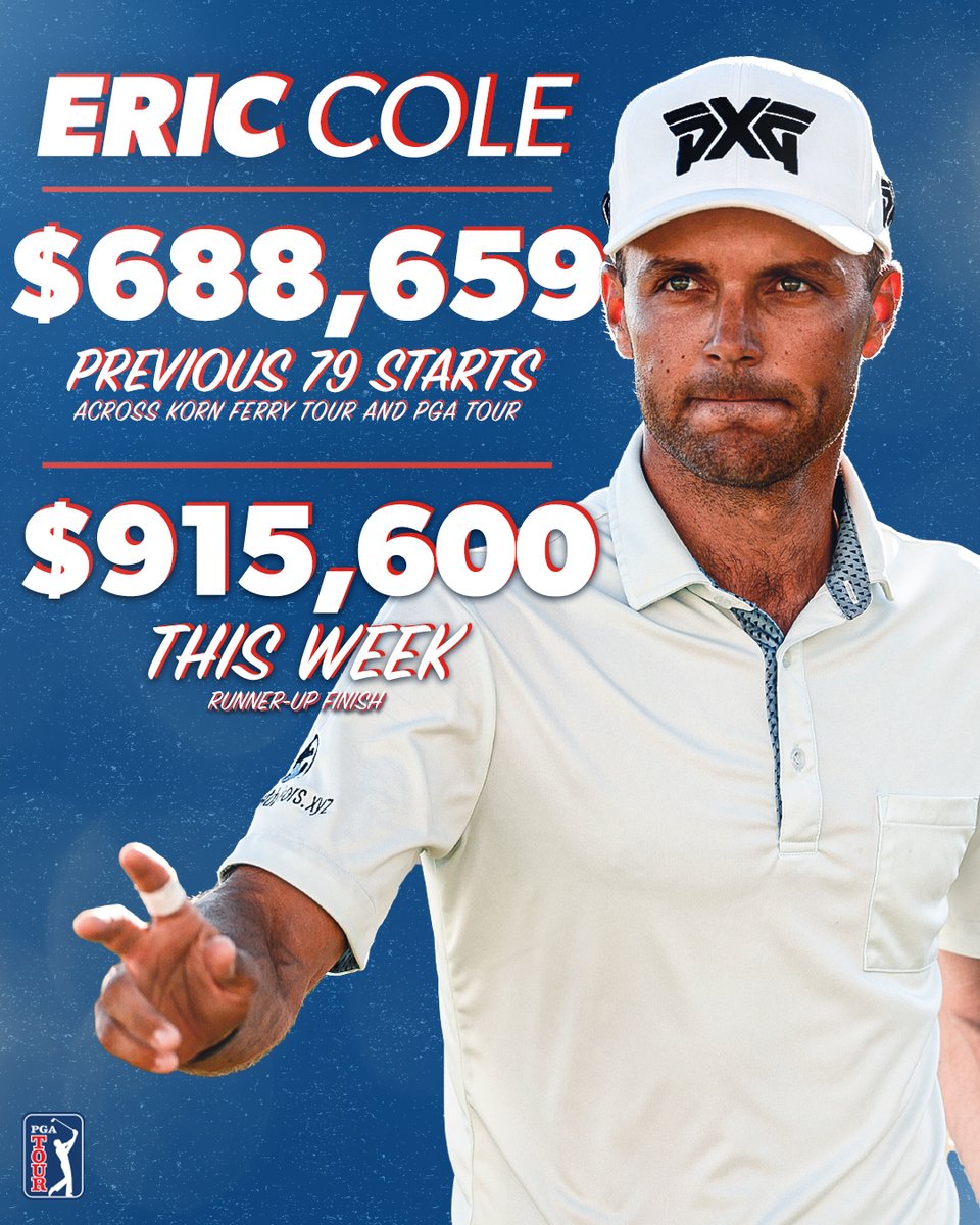PGATOUR's tweet photo. A life-changing week for Eric Cole. https://t.co/VJPANWLokw