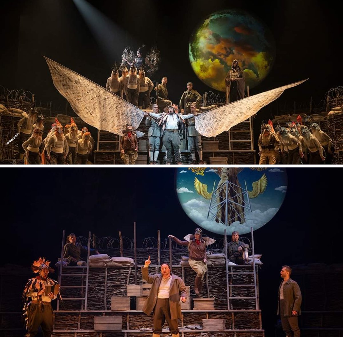 Stunning production of Braunfels' The Birds, thanks to @PacificOperaVictoria's Timothy Vernon, who led the @VicSymphony's musicians in a superb performance of the gorgeous score. Victoria, BC is so lucky to have Timothy and his 'little opera company on an island in the Pacific'.