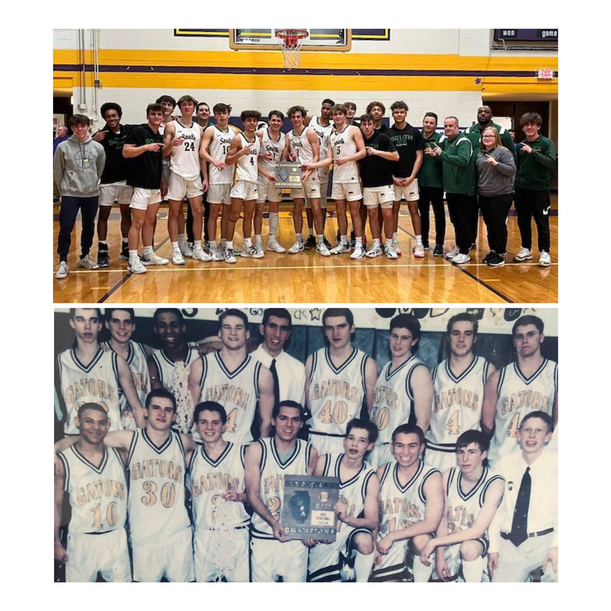 Angelo Angelos (@aangelos05) on Twitter photo I was lucky enough to be a part of the โ02 Regional Championship team as their team manager. I got to witness this years team break the Regional title drought, 21 years apart. Brought back great memories! Congrats <a href="/gator_hoops/">CLS Gators Basketball</a> keep making us proud! I was lucky enough to be a part of the โ02 Regional Championship team as their team manager. I got to witness this years team break the Regional title drought, 21 years apart. Brought back great memories! Congrats <a href="/gator_hoops/">CLS Gators Basketball</a> keep making us proud!