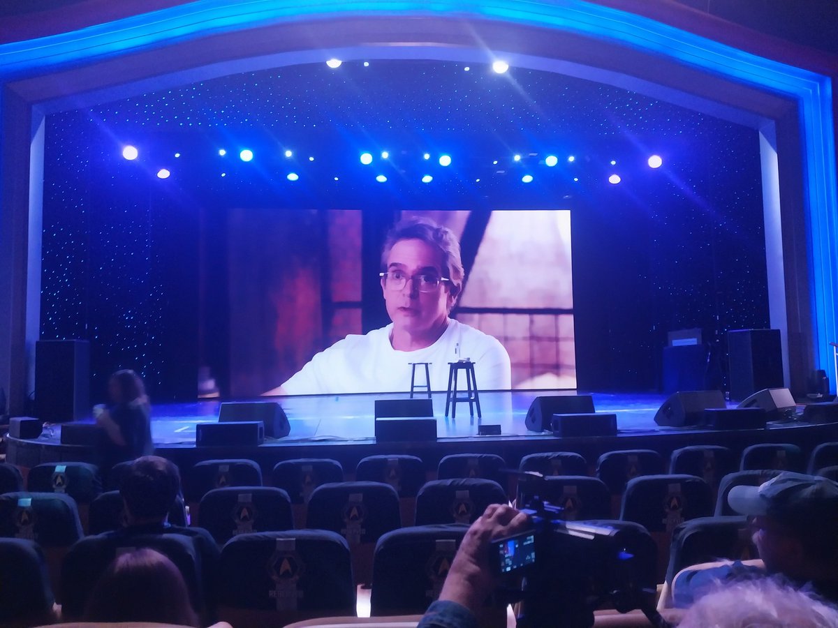 Exclusive first look at To The Journey:  Looking Back at Star Trek Voyager on the main stage #StarTrekCruise. <a href="/voydocumentary/">The Voyager Documentary</a> <a href="/StarTrek/">Star Trek</a>