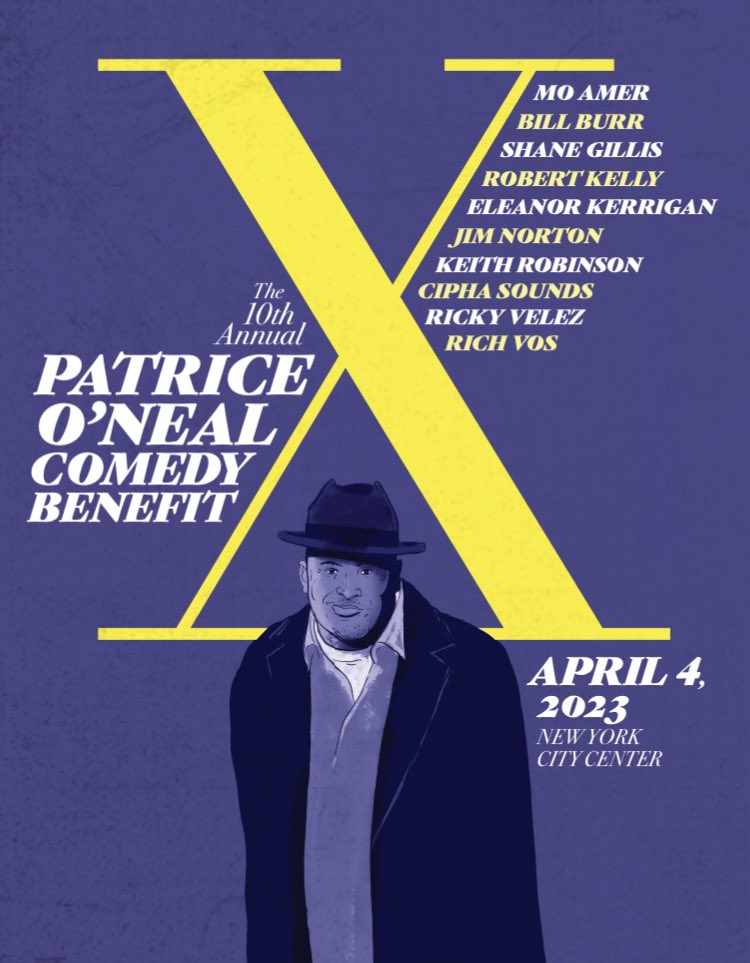 Going to the Patrice show this year so you know I had to work up my version of the poster.