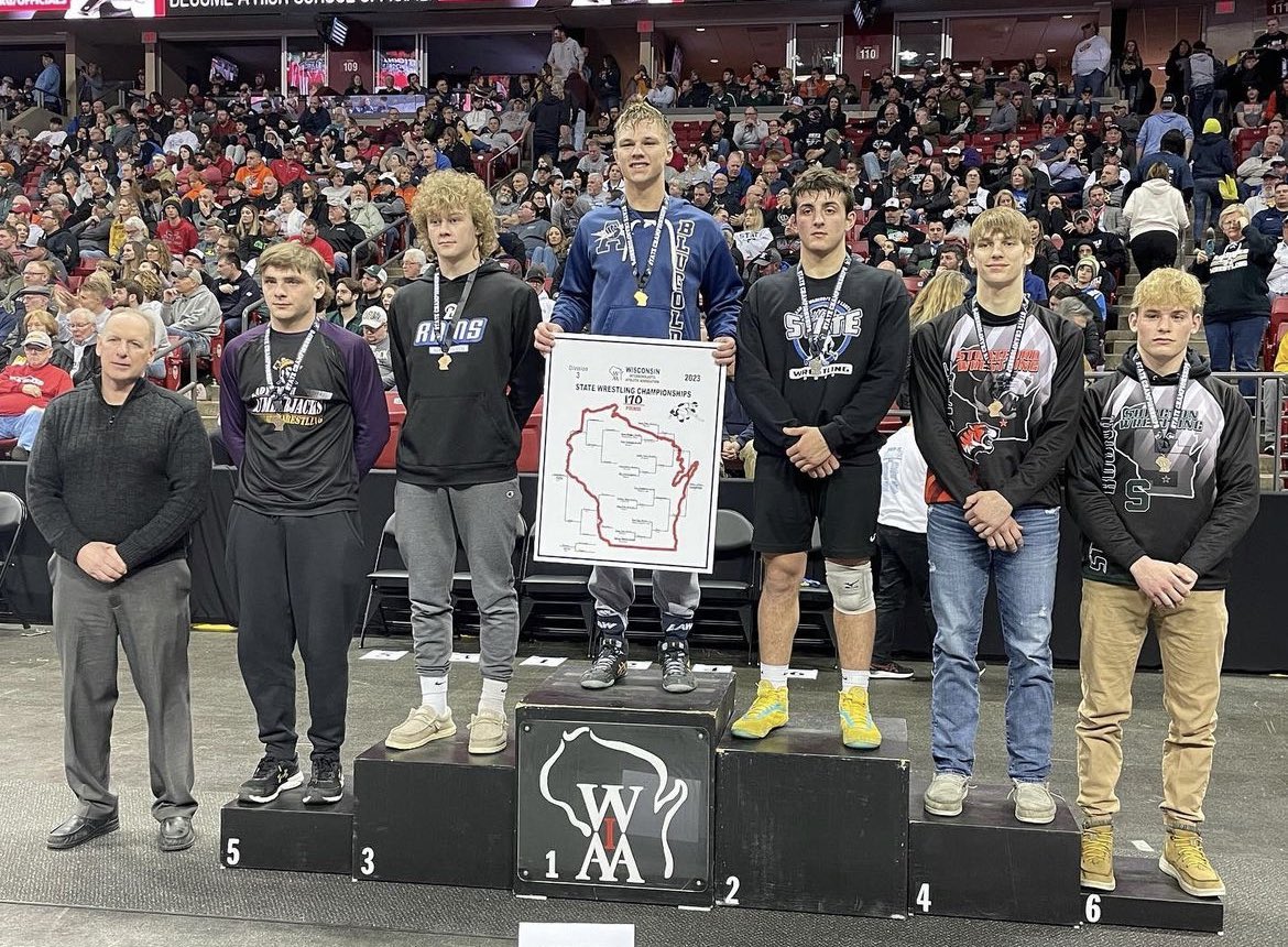 Thank you to everyone who made this possible! 2023 division 3 170 lb state champ! <a href="/AquinasBlugolds/">Aquinas_Blugolds</a> <a href="/LAWCoachScans/">Cory Scanlan</a> <a href="/RealBgaff/">Brian Gaffney</a> <a href="/LAWCoachClem/">Nate Clements</a>