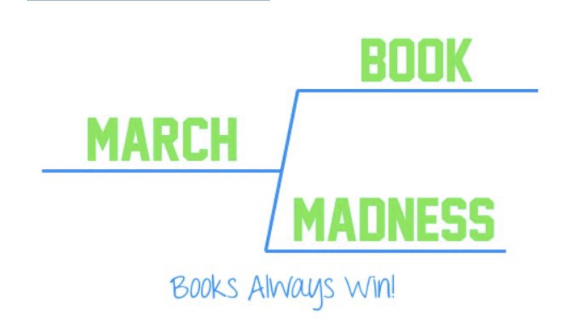 Excited to start March Book Madness with the all the classes tomorrow. #bestbracketwins