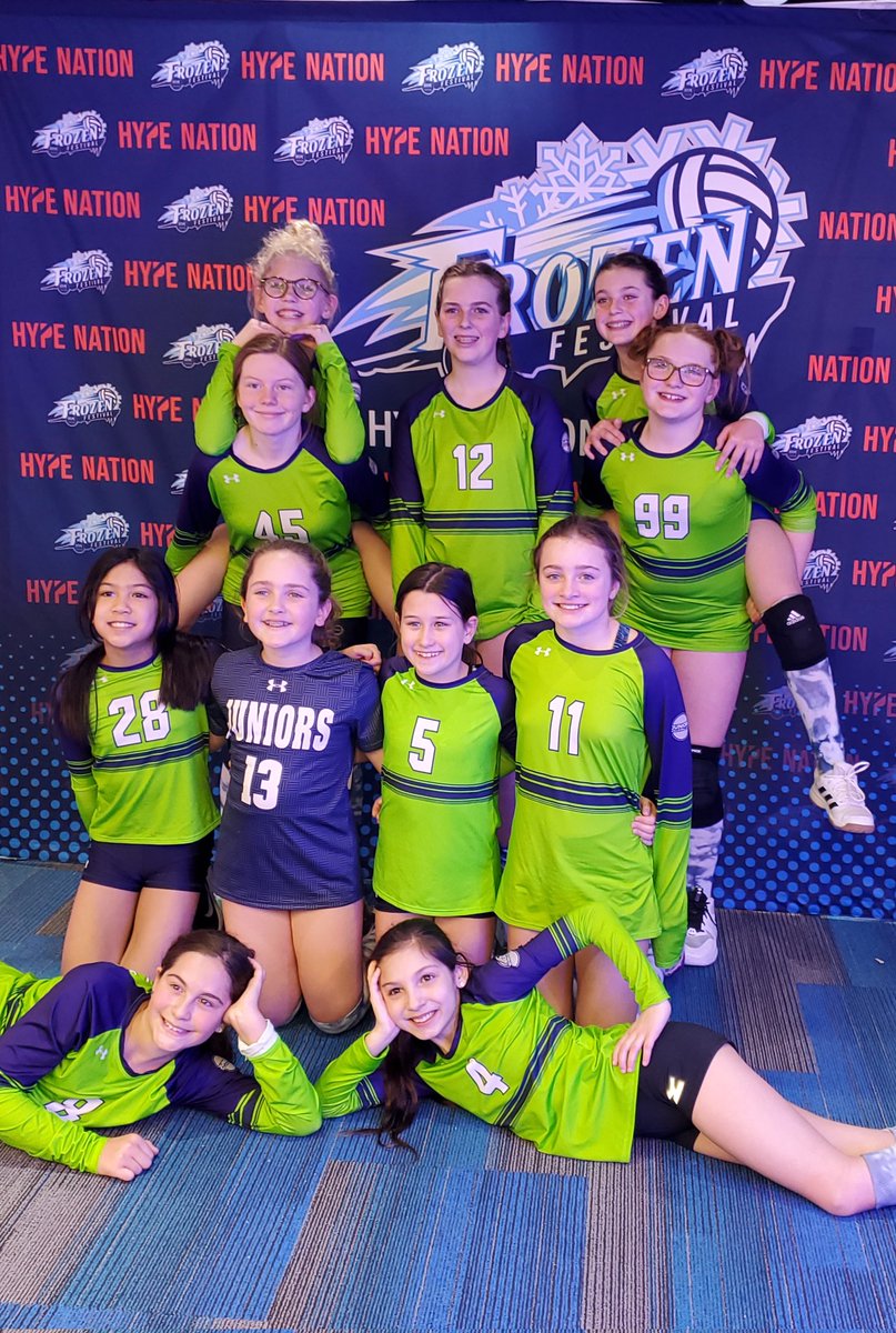 KellyShea45's tweet photo. Kayla's McHenry Co Juniors 11's team had a rough start playing against 13's teams but they pulled together and played great today. #volleyball #volleyballmom #setter https://t.co/cRGNFhYlaf
