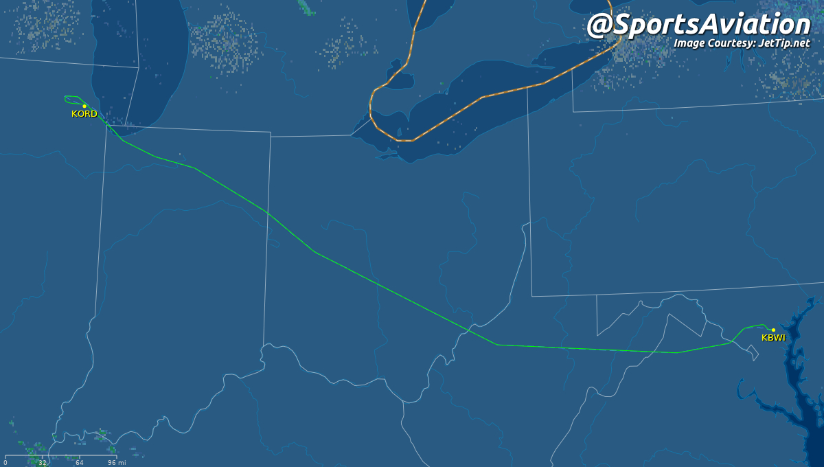 SportsAviation's tweet photo. 🏀 Northwestern Wildcats (@NUMensBball) #GoCats
🆚 L @ Maryland Terrapins #Terps #NWvsMD
✈️ N821UA | UAL2513 | A319
🛫 BWI - 4:12 pm ET
🛬 ORD - 5:02 pm CT
📡 Tracking: https://t.co/9qGOu021Us https://t.co/4ClYfM4wAa
