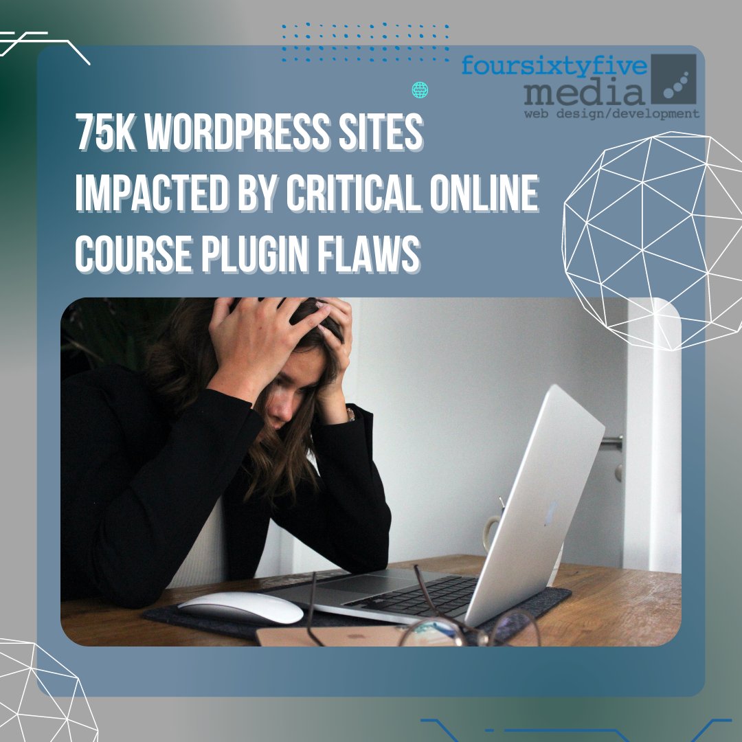 465medianh's tweet image. If you are using this plugin, we strongly recommend that you update to the latest version immediately to protect your site. Stay safe and secure online!
#WordPress #OnlineCourses #SecurityVulnerabilities #ProtectYourSite