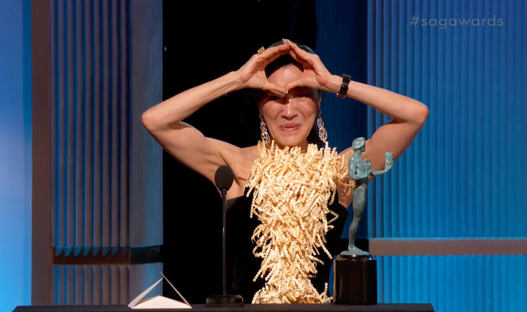 Michelle Yeoh is THE MOMENT #SAGAwards