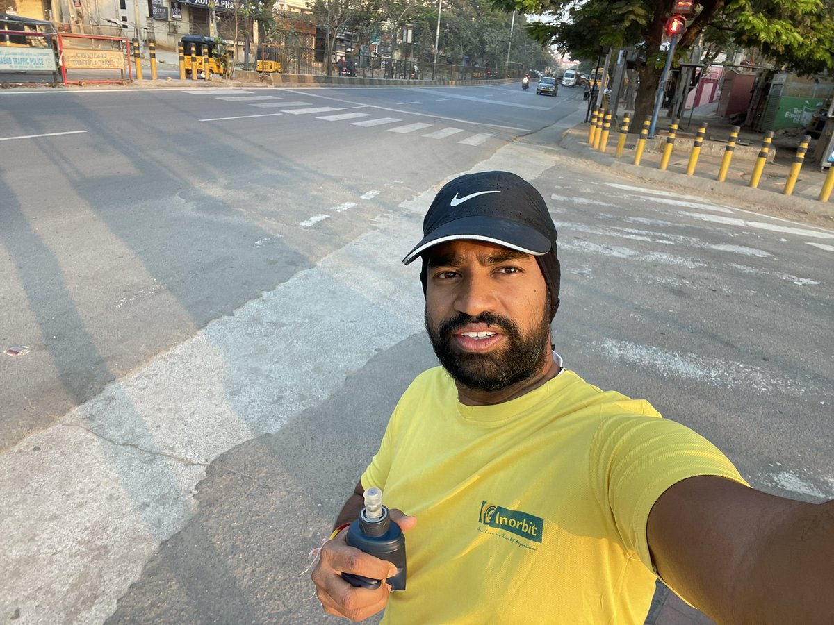 #iRun #RR #21DayChallenge-#10kms -1/21 towards #RTA #Kondapur #Self Motivation 

#Comfortable #Speed

 #running
#runhappy
#neverstoprunning
#fitnessmotivation
#fitlife