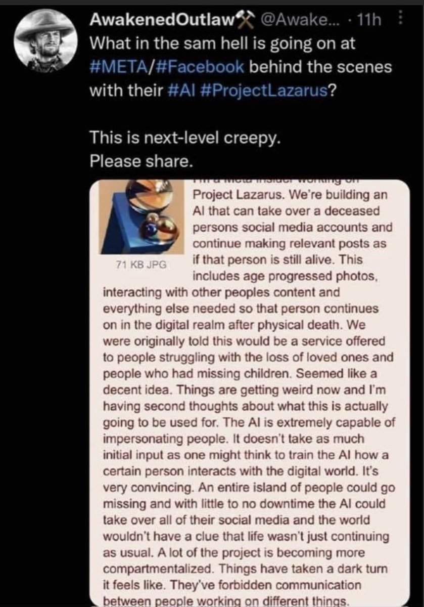 JacquiDeevoy1's tweet photo. Well this is creepy… https://t.co/4QTAAilKWG