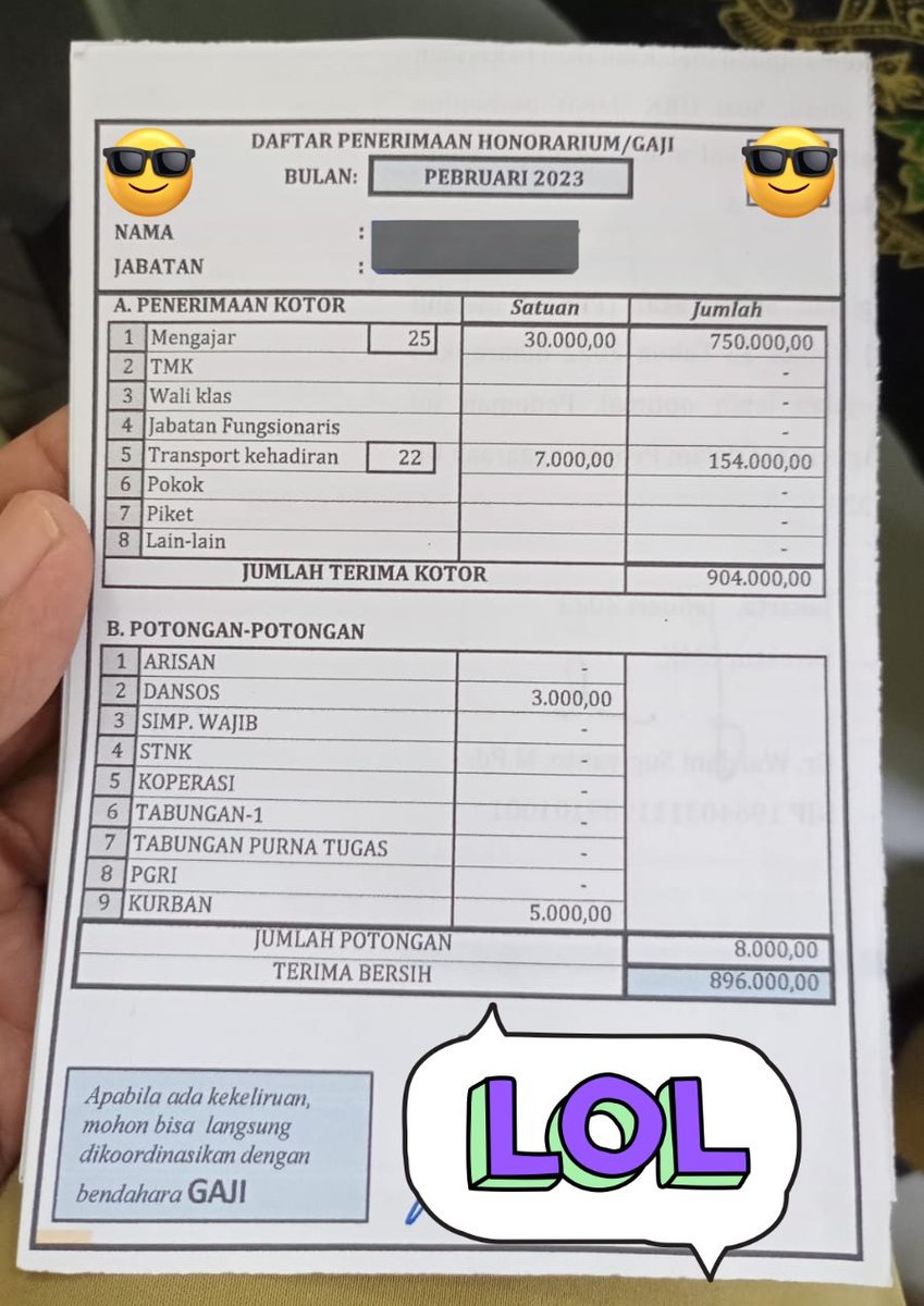 work! cw // gaji

pagi-pagi ke kantor langsung dapat amplop 🤩
enaknya beli jet pribadi apa kapal pesiar dulu ya?