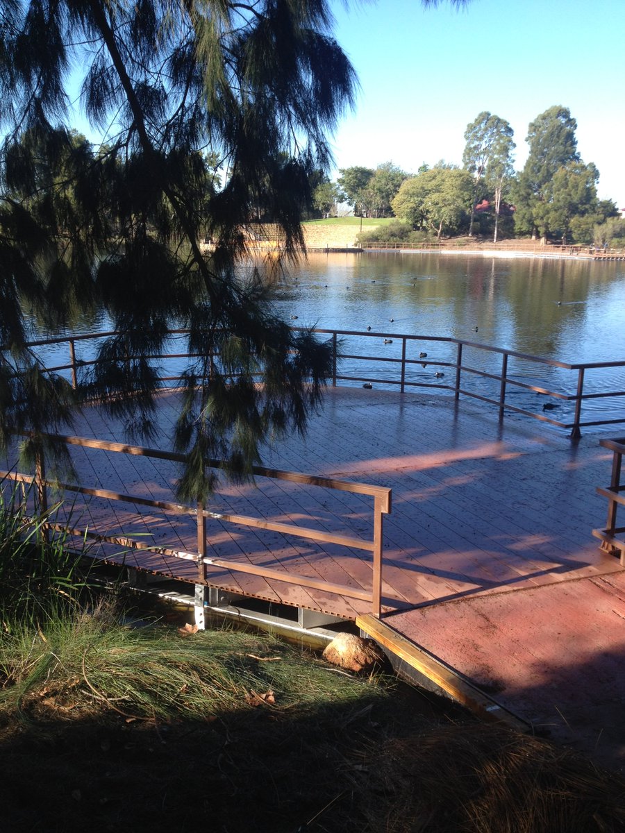 PermaStruct's tweet image. Recently completed in WA, this bridge was constructed circuiting the entire pond with PermaTimber® 146 Decking &amp;amp; PermaStruct® FRP Substrate! PermaStruct® FRP Substrate is perfect to use as a base to platforms, bridges &amp;amp; boardwalks, ideal for use for heavy traffic &amp;amp; harsh weather.