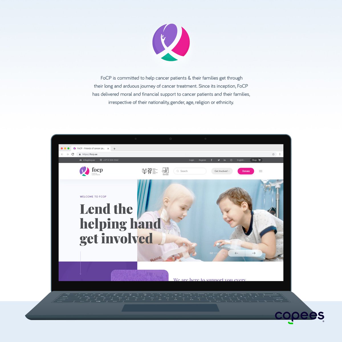 copees_design's tweet photo. Our UI/UX design team crafted a concept design for an engaging and seamless online experience that will help FOCP's missions. https://t.co/jsWVwqnZ9K #FOCP #CancerCare #UIUXDesign #WebsiteDesign #UIUXDesign #Branding #UX #EnterpriseUX #WebDesign #CopeesDesign #SyedShahab https://t.co/EyxtJFtHAl