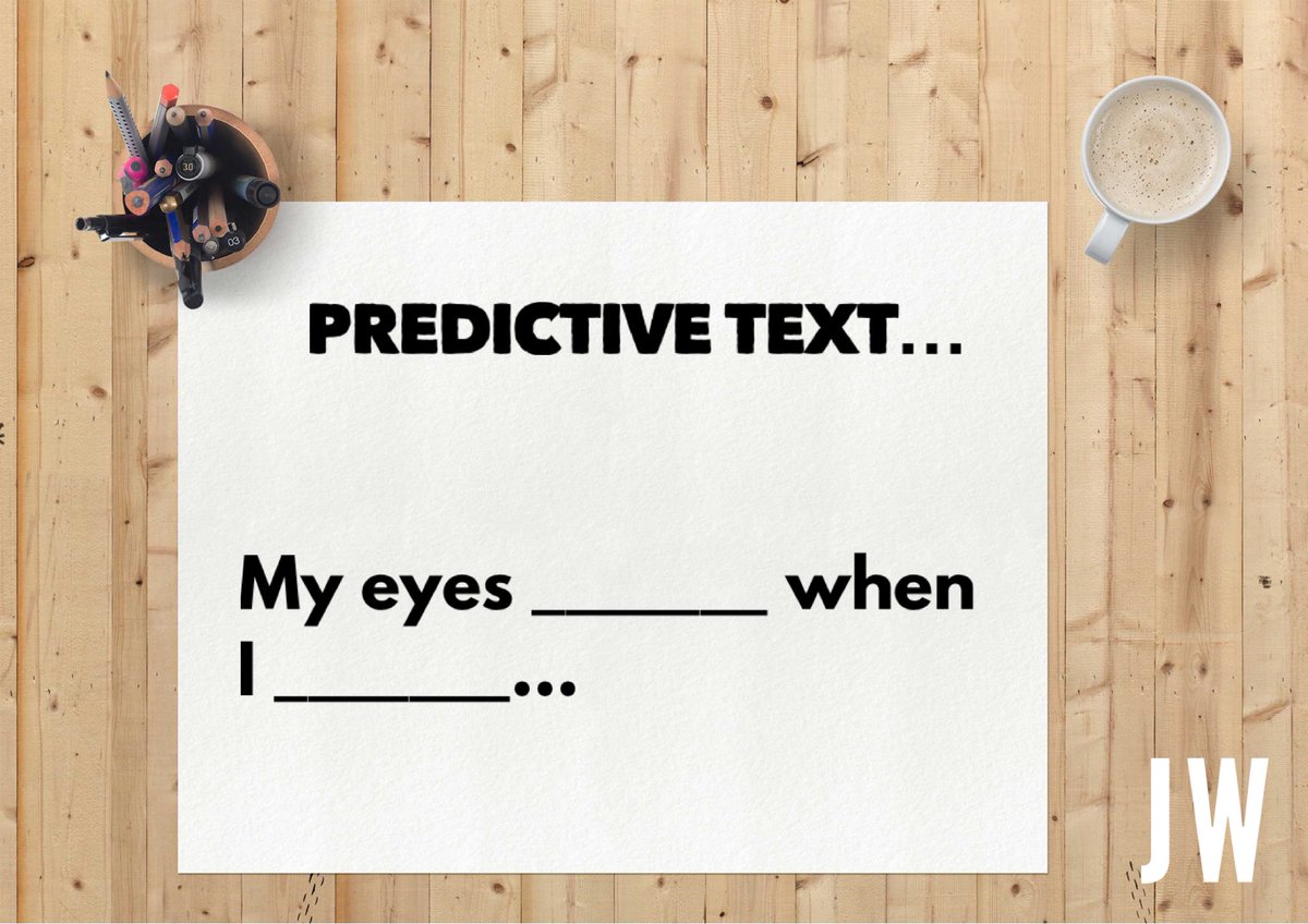 JWillows_Author's tweet image. Predictive text fun…
My eyes are watering when I notice the nakedness on the moon…. Um, sure!?
#predictivetext
