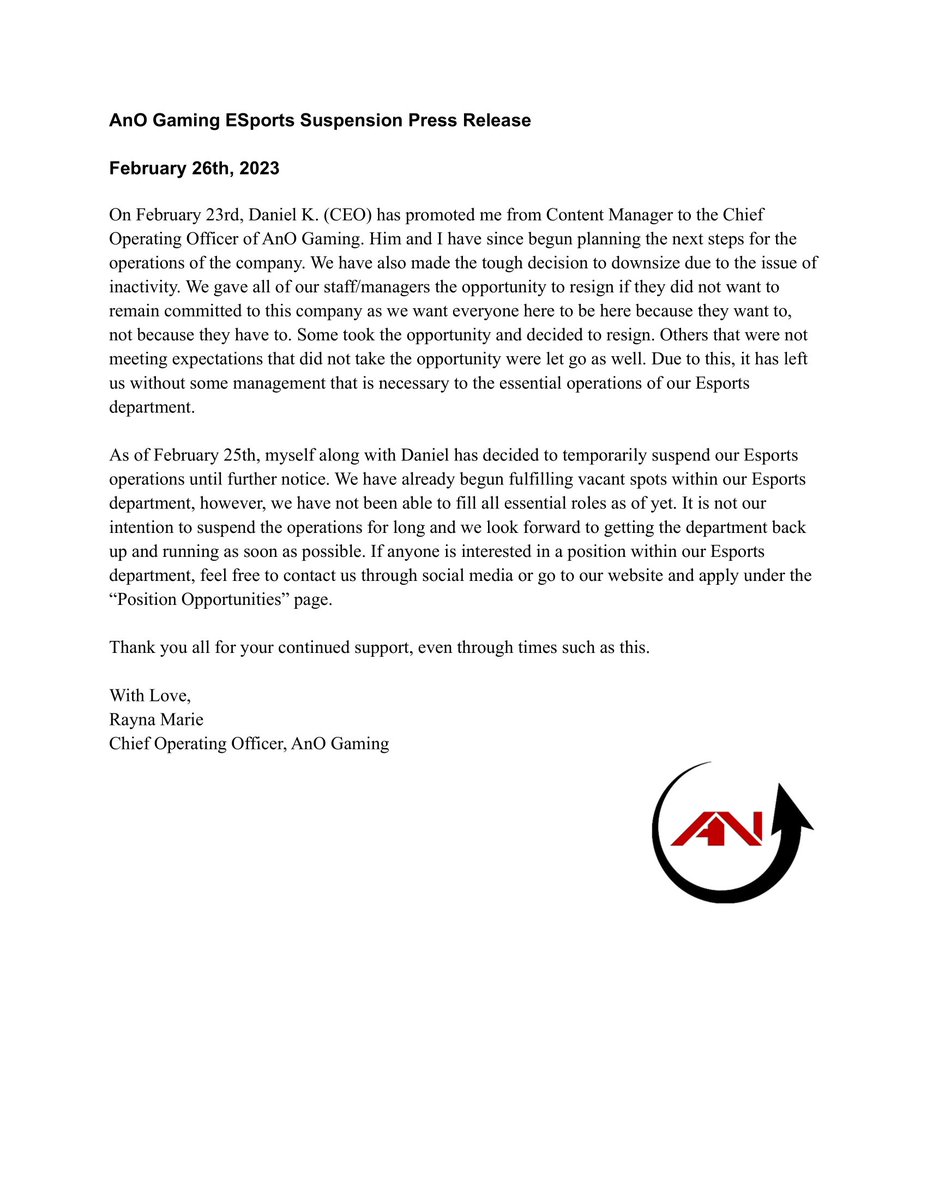 AnO Gaming tweet media