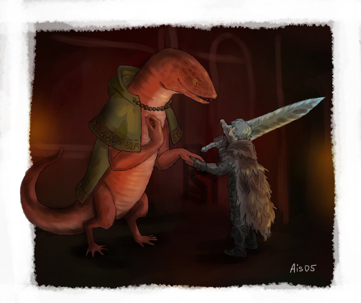 meeting charming lady 
#ELDENRING