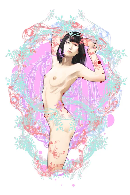 モデルさん絵みて 