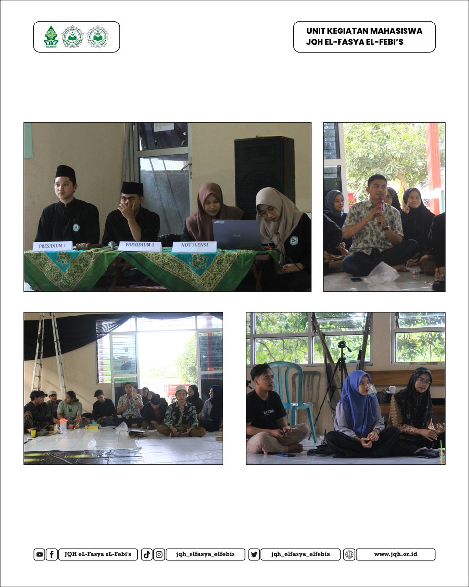 jqhfasyafebiws's tweet photo. [DOKUMENTASI PELANTIKAN DAN RAPAT KERJA PENGURUS]

"Membangun Nuansa Interaktif Menuju JQH yang Progresif"
dilaksanakan pada Sabtu, 25 Februari 2023
di Gedung Serbaguna Kelurahan Gondoriyo, Kec. Ngaliyan, Kota Semarang

#jqh https://t.co/ngUtT4hYsY