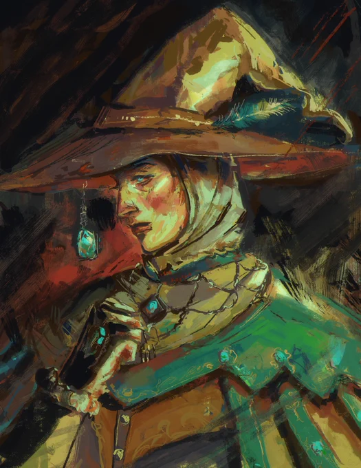 "Rogier spent his entire life behaving with utter detachment. No one noticed the anger, grief, regret, or fear that existed along with it."#ELDENRING 