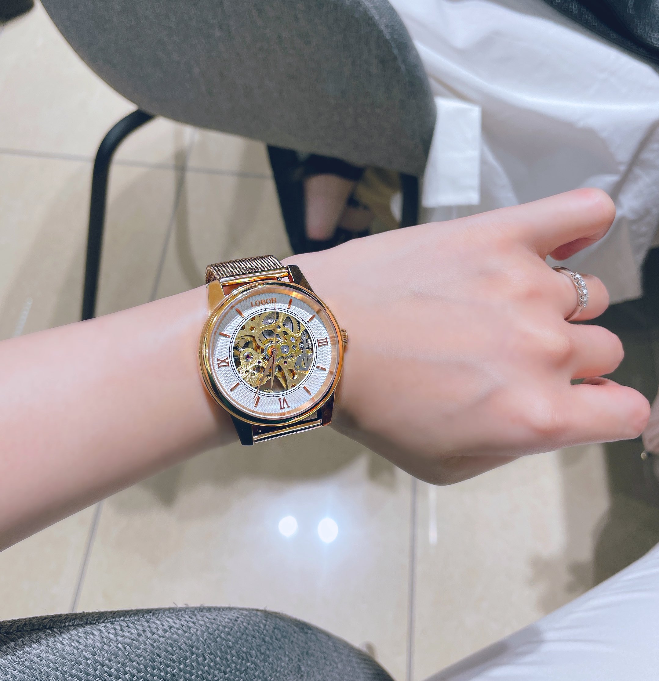 【美品】LOBOR DYNASTY CHARLEMAGNE WHIT ロバー DYNASTY CHARLEMAGNE WHITE - LOBOR【公式】ロバー腕時計・店舗案内