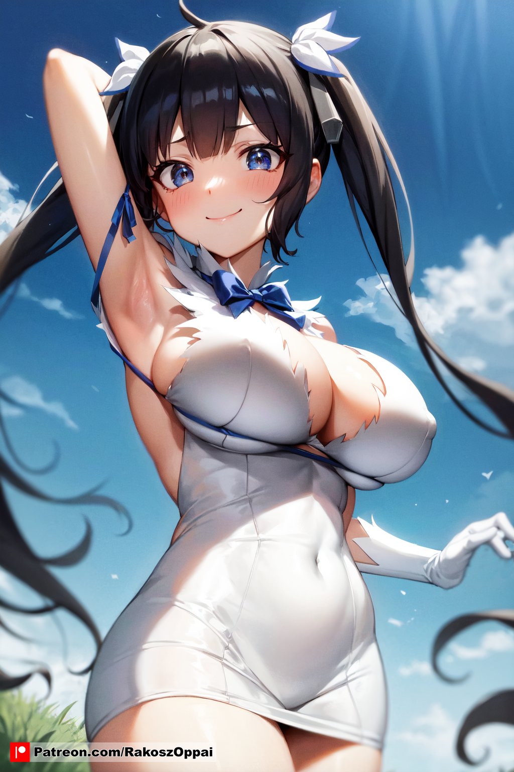 Hestia is mommy😳 #danmachi #anime #Otaku #weeb #vtuber #fyp