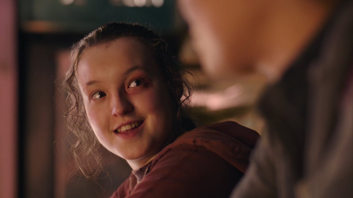 MRST3ACH's tweet photo. i think bella ramsey should win every award for their portrayal of ellie simply for nailing the lesbian pining like it’s crazy how well he got it down #TheLastOfUs https://t.co/rr48M2fh9H