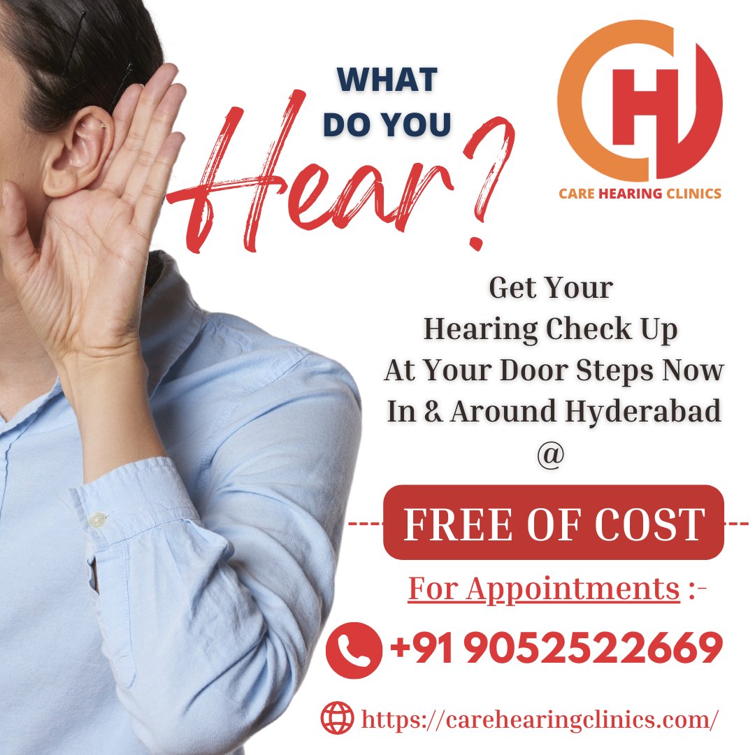 CareHearingHyd's tweet photo. #Suffering From #HearingProblems or #UnableToHearSounds..... Stop Your Worries Now!!!!! Get Free #hearingtest✔️ Now....
At #CareHearingClinics #HearingEvaluation #HearingAidFittingServices #HearingAidSeller #HearingAidStore #HearingAidsShop #OnlineHearingAidsBooking https://t.co/yozYWMtS5e