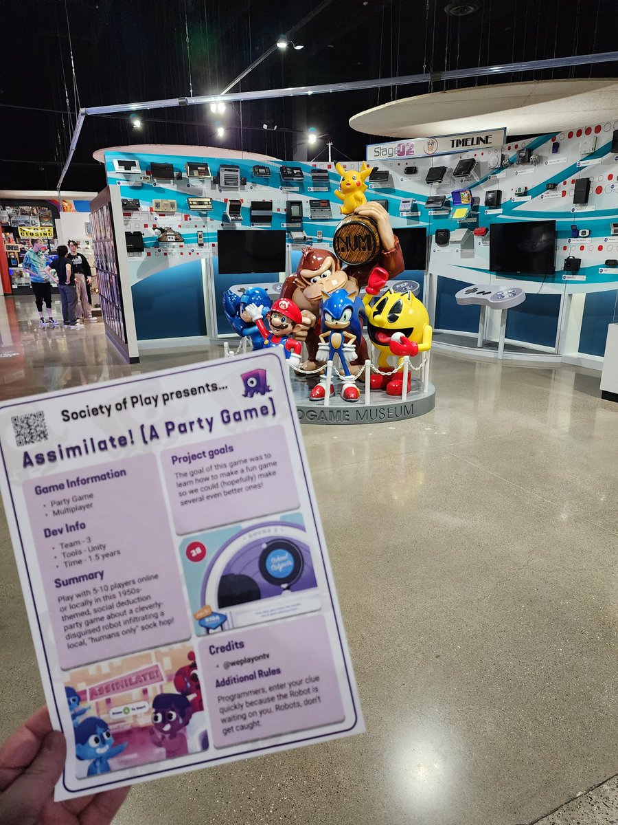 weplayontv's tweet photo. Had a blast at the @dallasigda winter party last night. The National Video Game Museum was also such a fun venue for the event! https://t.co/uEMWZlr8tk