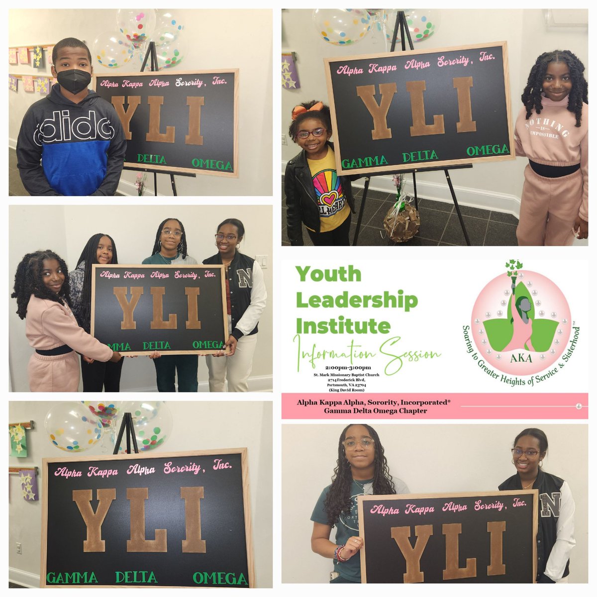 Sand120513's tweet photo. Gamma Delta Omega Kicked off its Youth Leadership Institute (YLI). See you at our next meeting on March 11th #SoaringwithAKA #AKA1908 #AKAMidAtlantic #AKAMAR #AKAGDO. @akasorority1908 .@GDOAKA .@Ppsshines https://t.co/eBCc7iL8NN