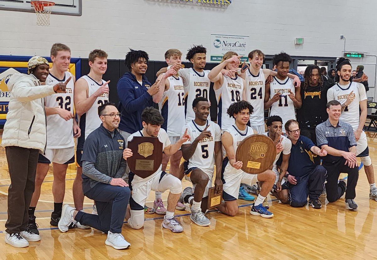 CONGRATS Peyton and the RCTC 🏀 TEAM!! 

REGION XIII CHAMPIONS 🎖 and headed to the National Tournament in New York in 2 weeks!

Great hard fought WIN over Mesabi 79 - 69 !