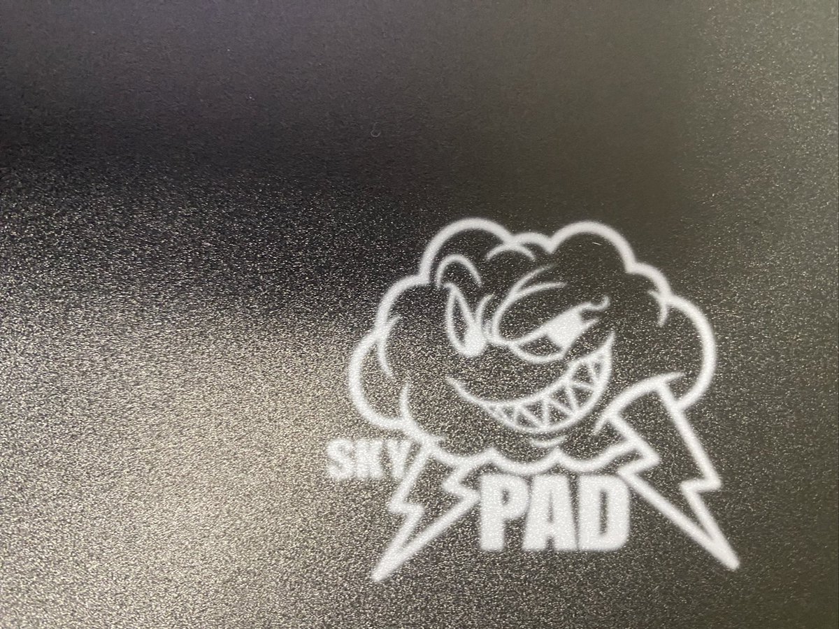 カーキ×インディゴ 即発送 SkyPAD 3.0 XL SORA ガラスマウスパッド