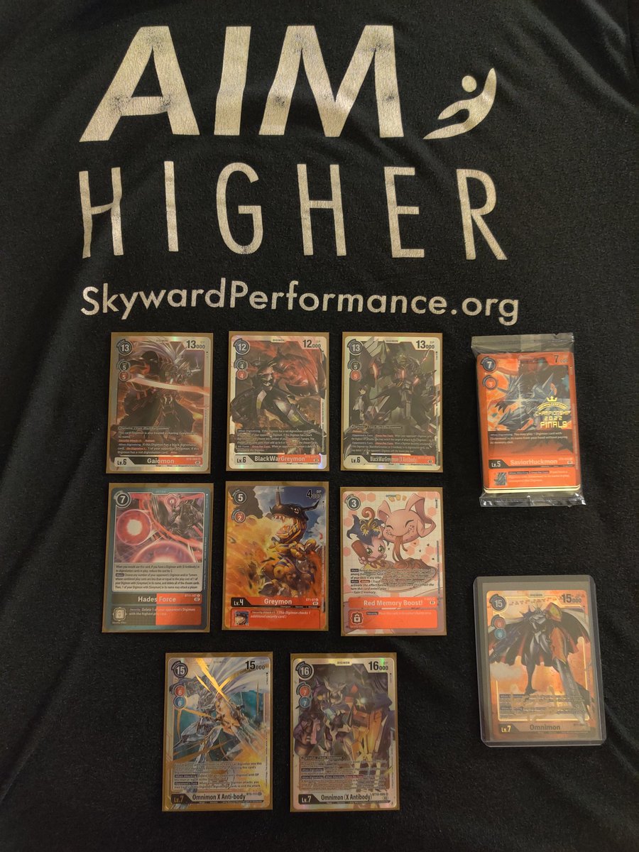 GymLeaderCory's tweet photo. Finished 86th out of 1001 at Digimon Nationals yesterday at 6-2-1. Sadly tied due to not scooping g2 fast enough, lost 1 because I didn't confirm with a judge after my opponent said his card did something it didnt, and lost my win and in to day 2 to the mirror from major bricks. https://t.co/TEnCPaS4X3