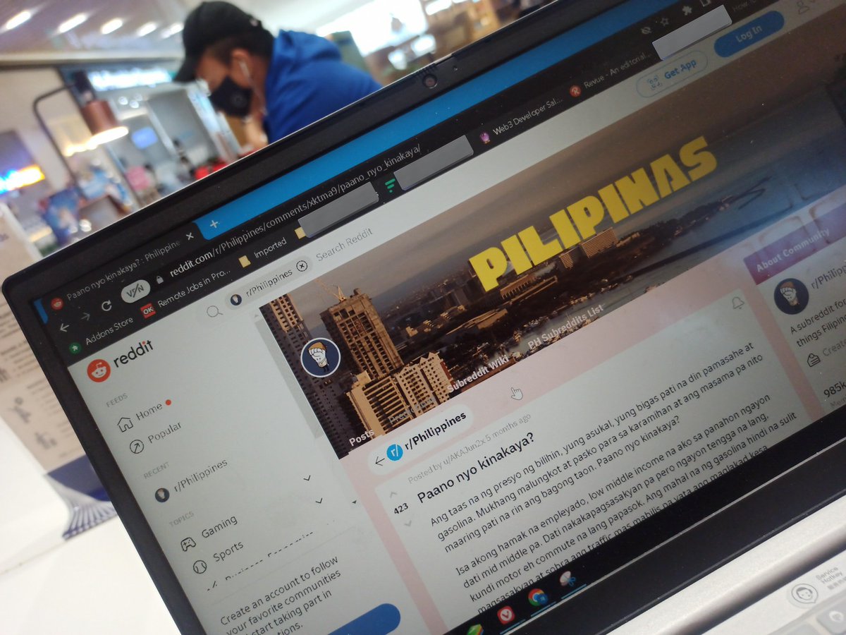 web3phl's tweet photo. GM #Web3Pilipinas
It's a Good monday today ๐
Workspace nga pala ng Intern namin.
Share niyo naman yung Remote workspaces nyo below!
Tara pagandahan ng Setup HAHAH
Work sesh tayo: ๐ https://t.co/5Y6k8dXwmW
#web3ph #web3phl https://t.co/EmF3BKHaBs