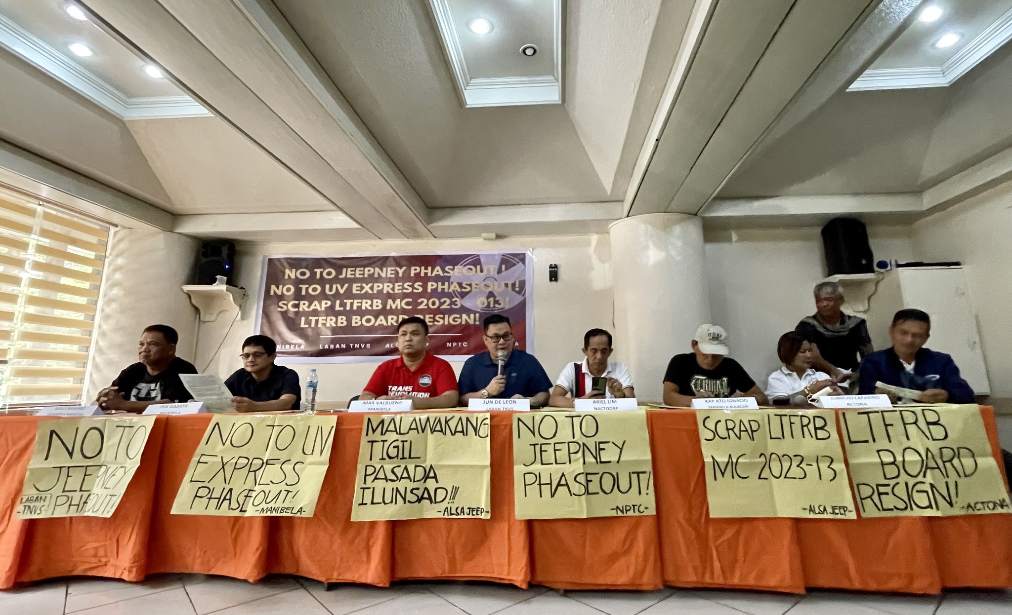 ABSCBN News on Twitter "Transport group MANIBELA announces a week