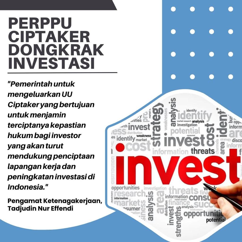 PrawakaZ's tweet photo. Perppu Cipta Kerja untuk menyelamatkan ekonomi masyarakat
#perppu
#PerppuCiptaker
#PERPPUCiptaKerjaDukungPertumbuhanEkonomi https://t.co/X2ue4t3EWC