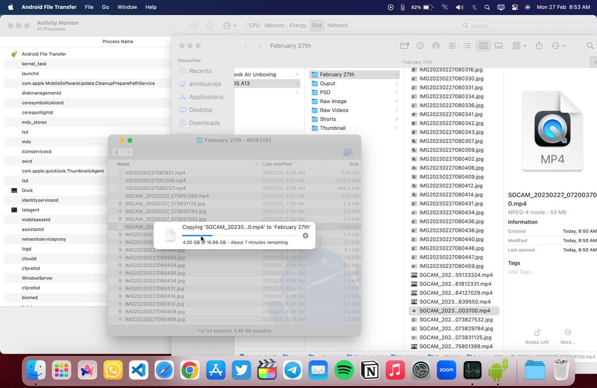 theandroidrush's tweet photo. "Hey #Mac owners, I'm having trouble transferring a 16GB footage via Type C to C cable. It keeps getting stuck at 4GB. Any tips on how to solve this? #MacIssues #TypeCtoCCable #DataTransfer #TechSupport" https://t.co/G12gvwBKo6
